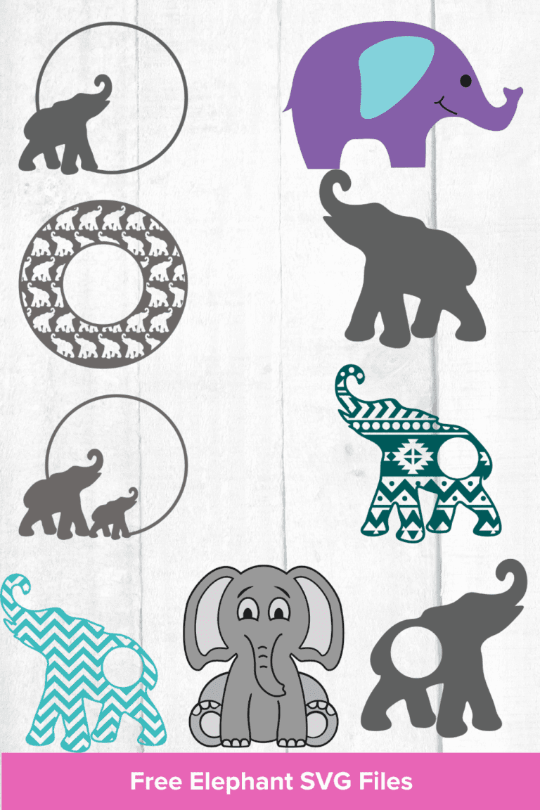 Free SVG Downloads Elephants