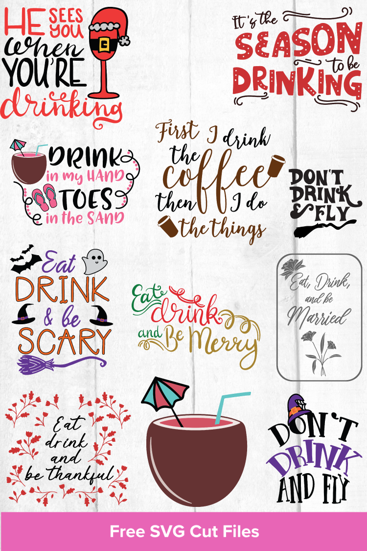 Drink SVG Cut Files